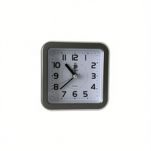 <b>Desk</b> <b>Clock</b> Square Quartz Silent Movement 4 Inch Wall Or Table Use - Product Image 2