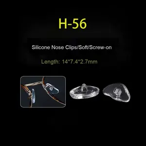 Atacado Óculos Espessados Multi-Angle Prisma Arc Nose Pads Almofadas Nariz De Silicone Comum Acessórios De Prescrição - Product Image 3
