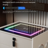 Chevet intelligent moderne avec haut-parleur et lecteur d'empreintes digitales, fabriqué en Chine