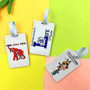 Custom 3D Personalized Logo Business Gifts Luggage <b>Tag</b> Promotional Low MOQ Wholesale PVC Rubber Travel <b>Tag</b> - Product Image 1