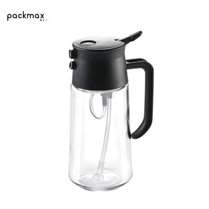 Food Grade Glass+PP Eco-Friendly Recyclable Reusable Kitchen Oil Spray <b>Bottle</b> - Product Image 1