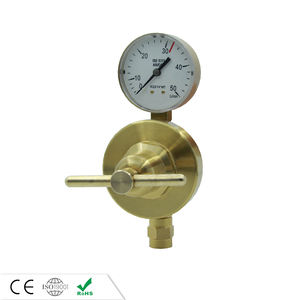 DEM SR0770P Ligne de tuyau à jauge unique en laiton haute pression à usage moyen Régulateur de pression de gaz - Product Image 2