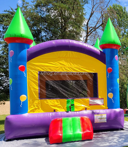 Château gonflable pour garçons et filles, maison de rebond gonflable <span class=keywords><strong>pas</strong></span> chère, structure de saut commerciale - Product Image 1