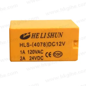 รีเลย์ DC12V HLS-4078สำหรับ8pin 2A 12VDC