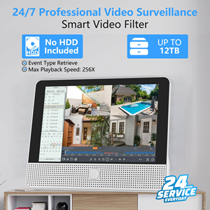 Kit de Sistema de Cámara de Seguridad NVR con Pantalla y Monitor, Cámara PTZ POE IP67 con Detección Humanoide de 4 Canales y 8MP, Visión Nocturna a Todo Color - Product Image 6