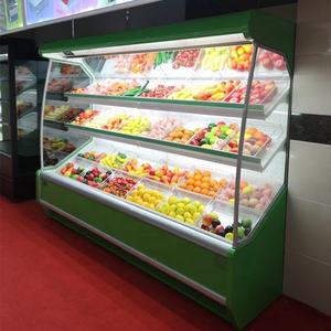 سوبر ماركت عرض مبرد مفتوح الطرف العمودي التبريد عرض مجلس الوزراء المبردة عرض القضية - Product Image 2