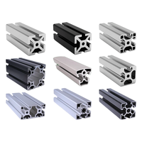 Pièces d'extrusion en aluminium couleur personnalisée, profilés d'extrusion en aluminium série 6000, 6063, 6061 anodisés, usinage CNC, cadres industriels