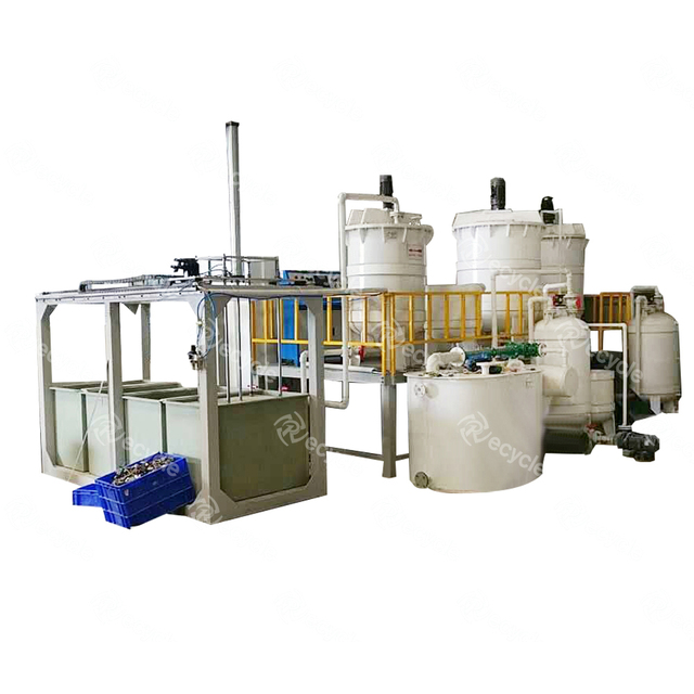 E Waste Recycling Line Surface Gold Stripping Machine