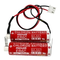 CKXIC Maxell WanSheng ER6C 3.6V AA Batería para controlador programable PLC FX2N/1N F2-40BL
