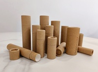 Tube en papier kraft biodégradable en gros, contenant push-up pour perruques, mascara, baume à lèvres, poudre libre, huile essentielle, produits pour le visage