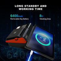 NORYOX NB11T Terminal de Paiement Tactile Android 14 de Bureau, Machine POS Portable avec Lecteur de Carte NFC pour Restaurants