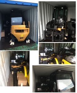 Carretilla telescópica de 4x4 ruedas, mini telescópica de terreno áspero con capacidad de 3000kg - Product Image 6