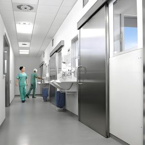<span class=keywords><strong>Puertas</strong></span> Corredizas Automáticas Herméticas de Acero Inoxidable y Nylon con Tecnología Alemana Moderna para Quirófanos de Hospitales - Product Image 6