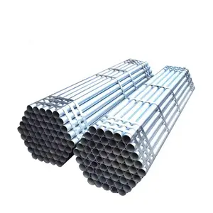 Tube d'échafaudage de cadre de serre de fabricant de Shandong tuyau galvanisé pour la construction