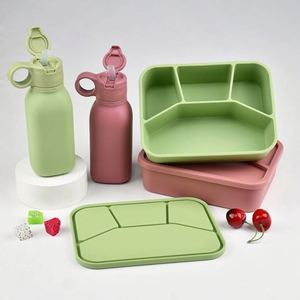 New Arrivals Functional Kid <b>Lunch</b> Bento Divided Design Leak Proof Bpa Free Large Capacity Silicone Food Grade Custom <b>Box</b> - Product Image 1
