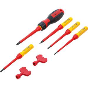 BGS VDE <b>Screwdriver</b> <b>Set</b> with Interchangeable Blades 8 pcs. - Product Image 2