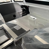 Barco de Pasajeros de Aluminio de 32 pies (9 m) Totalmente Soldado en Venta, Yate con Cabina Cerrada para Pesca