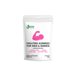 Gomitas de Creatina Directas de Fábrica para Hombres y Mujeres, Aumentan la Masa Muscular, con B12, Sin Grasas Saturadas ni Carbohidratos Totales - Product Image 1