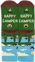 Chaussettes en chanvre personnalisées avec logo de marque, style hip-hop, streetwear, sport, chaussettes en coton, chaussettes amusantes et festives, emballage cadeau, chaussettes de camping joyeuses