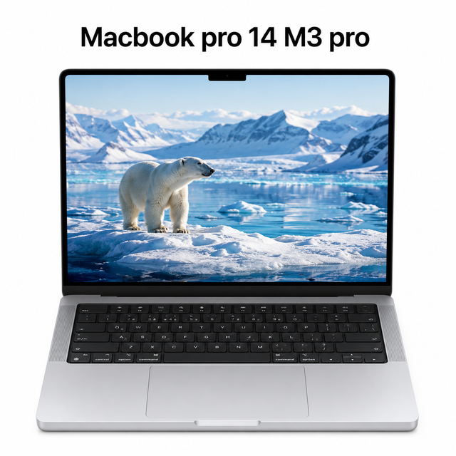 New M-a-c Book Pro14 M3PRO A2992 32GB 512G SSD 14-inch OS 8-Core Graphics Card Fingerprint Recognition English US 11-Hour