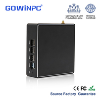 Controlador de Máquina Expendedora Sin Ventilador Intel N2840 J1800 J1900 con Retardo de Encendido y 8 Puertos USB para Comercio Inteligente y Tiendas Sin Personal