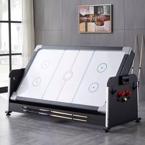 <span class=keywords><strong>Tavolo</strong></span> <span class=keywords><strong>Multigioco</strong></span> Girevole 3-in-1: Air Hockey, Biliardo e <span class=keywords><strong>Tavolo</strong></span> da Conferenza per Casa e Ufficio - Product Image 1