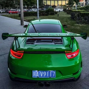 Vente directe d'usine GT3RS Style de mise <span class=keywords><strong>à</strong></span> niveau pour 2011 + <span class=keywords><strong>Porsche</strong></span> <span class=keywords><strong>911</strong></span> 991 991.1 991.2 aileron arrière nouvelle aile de becquet de voiture en Fiber de carbone sec - Product Image 5