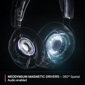 Casque de jeu sans fil multi-systèmes <span class=keywords><strong>SteelSeries</strong></span> <span class=keywords><strong>Arctis</strong></span> Nova <span class=keywords><strong>Pro</strong></span> avec réduction active du bruit pour PC, Switch et mobile - Product Image 3