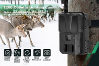 Caméra de chasse solaire 4G LTE 24MP avec reconnaissance IA des espèces sur le périphérique, plus de 30 espèces, sans fil, cellulaire, cloud
