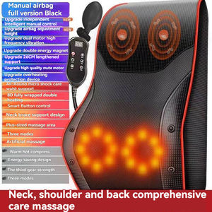 Masajeador de Cintura Portátil de Fisioterapia Infrarroja Zhipin, Varios Estilos para Uso en Casa, Oficina y Automóvil - Almohada de Masaje para Cuello, Hombros y Espalda - Product Image 5