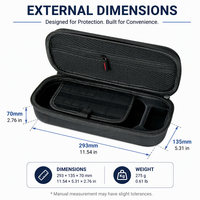 Étui rigide en EVA personnalisé avec logo privé pour MANGMI Pocket Max, OEM ODM, vente en gros, sac de rangement pour console portable