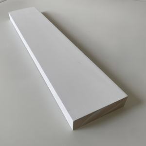 Embellecedor de pared de madera de pino radiata grueso personalizado al por mayor tablero S3S imprimado para aplicación en hoteles y hospitales - Product Image 1