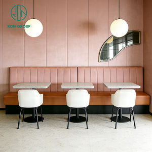 Ensemble de mobilier de <span class=keywords><strong>restaurant</strong></span> en marbre pour café : chaises, tables, canapés et banquettes - Product Image 6