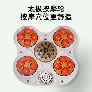 Masajeador eléctrico de pies Beili, plegable, con calefacción y rodillos para uso doméstico. - Product Image 4