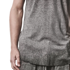 Camiseta sin Mangas de Alta Gama para Hombre, 100% Algodón de Alta Calidad, Camiseta Deportiva con Logotipo Personalizado para Hombre - Product Image 6