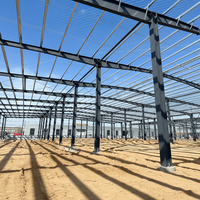 Almacén de Estructura de Acero para Logística, Venta al por Mayor, Directo de Fábrica, con Materiales Resistentes al Viento