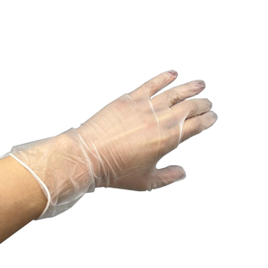 Guantes de vinilo para limpieza del hogar, flexibles, transparentes, sin polvo, Pvc, superventas - Product Image 4