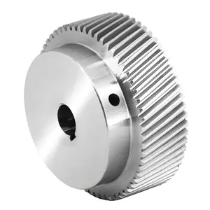 HLTNC CNC machine parts Mod 1.25 1000mm High precision Large diameter Spur Helical Gear Rack and Pinion