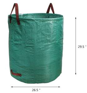Bolsa de Almacenamiento de Hojas Resistente para Jardín, Organizador de Residuos de Jardinería de Varios Tamaños, 272L, Venta al Por Mayor - Product Image 4