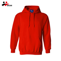 Sweat-shirt à capuche vierge personnalisable avec impression et broderie de logos, fermeture éclair, pour homme – Vente directe usine