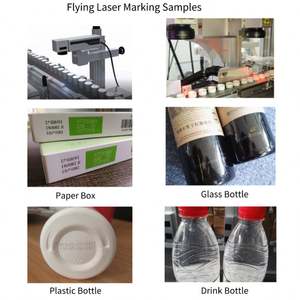 Fiber Visual Online Flying Laser Marking <b>Machine</b> for PCB Mineral Water Bottle 3C Electronics - Product Image 3