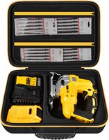 Étui pour accessoires de batterie et chargeur de haute qualité pour scie sauteuse DEWALT 20V MAX XR DCS334B, sac de rangement pour outil électrique scie sauteuse