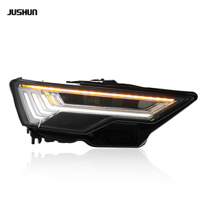 Jushun ชุดไฟหน้า LED C8 A6 Audi 12000 LM 12V แบบเมทริกซ์ความสว่างสูง - Product Image 2