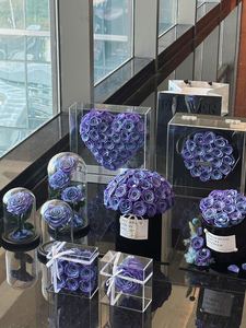 Infinity Rose Box <strong>Eternal</strong> Everlasting Preserved Roses Real Touch Flowers Long Lasting 3-5 Years Mother's Day Day - Product Image 6