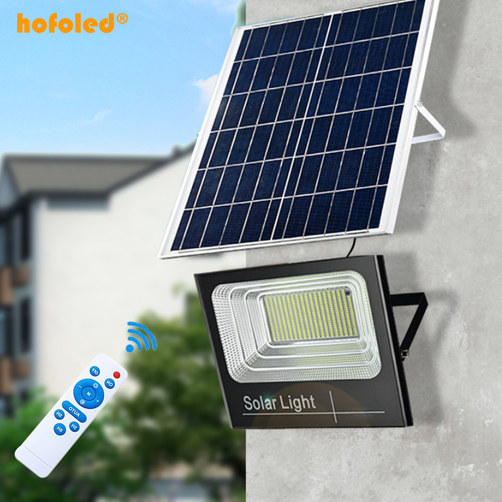 Hofoled Outdoor Waterdichte Ip65 25W 40W 60W 100W 200W 300W 500W Led Solar overstroming Licht Voor Snelweg