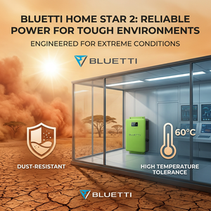 Système de batterie solaire domestique tout-en-un BLUETTI 2 kWh, charge PV 1500 W pour l'éclairage, la télévision, le ventilateur, le routeur et la sauvegarde du téléphone - Product Image 5