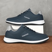 Chaussures de marche décontractées pour hommes, automne, sport, antidérapantes, légères, dessus en PU, doublure en mesh, imperméables, respirantes, confortables