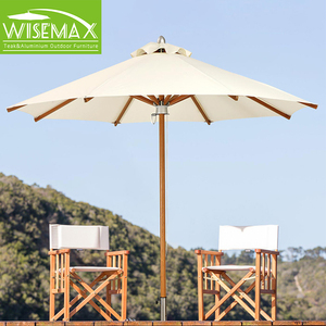 WISEMAX mobilya Modern açık güneşlik şemsiye alüminyum çerçeve su geçirmez kumaş şemsiye havuz kenarı plaj için mermer tabanı ile - Product Image 2