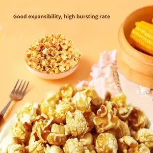 เมล็ดข้าวโพดพองรูปทรงกลมและรูปทรงผีเสื้อ วัตถุดิบพิเศษสำหรับทำป๊อปคอร์น ขายส่ง ขายปลีกแบบชิ้นเดียว ดร<span class=keywords><strong>อป</strong></span>ชิปปิ้ง - Product Image 2