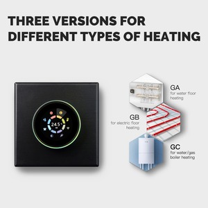 <span class=keywords><strong>Termostato</strong></span> Inteligente WiFi <span class=keywords><strong>MOES</strong></span> Tuya para Calefacción, Material PC+ABS, 95-240V AC, Control por Aplicación para Calderas de Agua, Gas y Eléctricas - Product Image 2